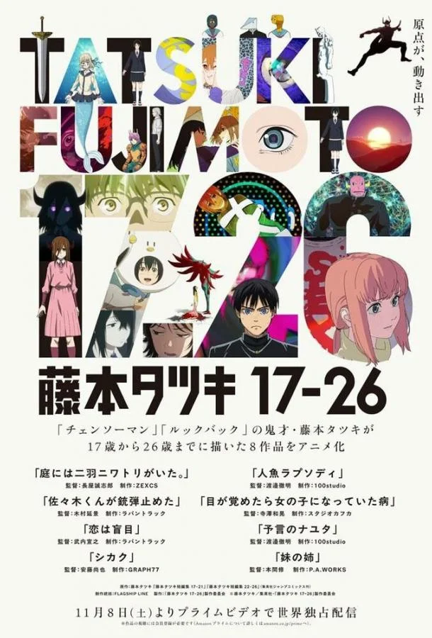 Аниме-сериал Тацуки Фудзимото: С 17 до 26 2025 смотреть онлайн бесплатно в хорошем качестве